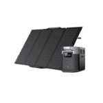 Générateur solaire EcoFlow DELTA Max avec panneau solaire 160 W – Station électrique portable 1612 Wh