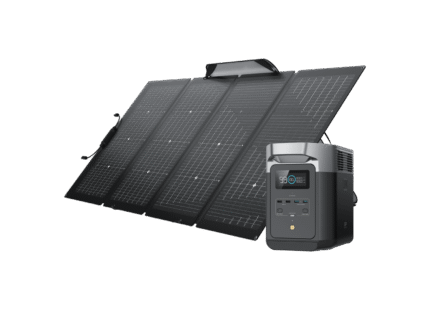 Kit solaire EcoFlow DELTA 2 + panneau 220W – générateur électrique portable 1800W