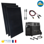 Kit solaire 3x400W Voltec + EcoFlow DELTA Pro – générateur portable 3600Wh - Image 2
